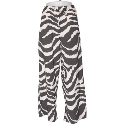 Palazzobyxor (Svart, Vit) från H&M Elastan, Polyester