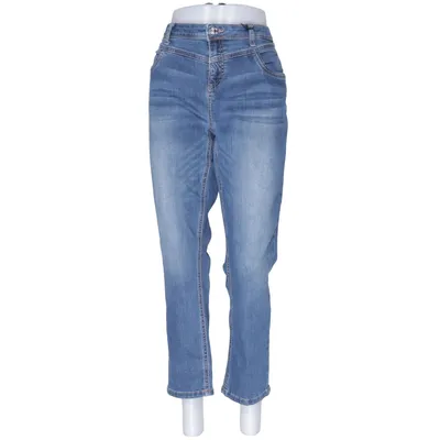 Spijkerbroek (Blauw) van Street One Katoen, Elastaan, Polyester