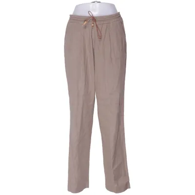 Bukser (Beige) fra Fabiana Filippi Bomuld, Elastan, Linned