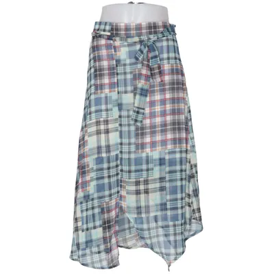 Nederdel (Blå, Flerfarvet) fra Top Secret Viscose