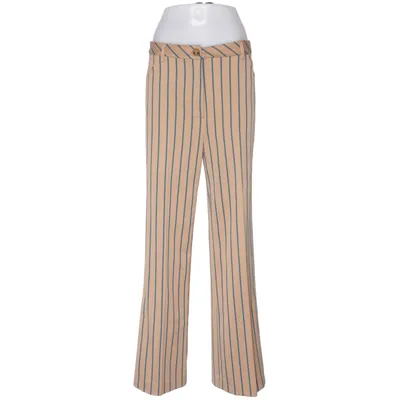 Pants (Beige, Blue) from King Louie Elastane, Polyester, Viscose