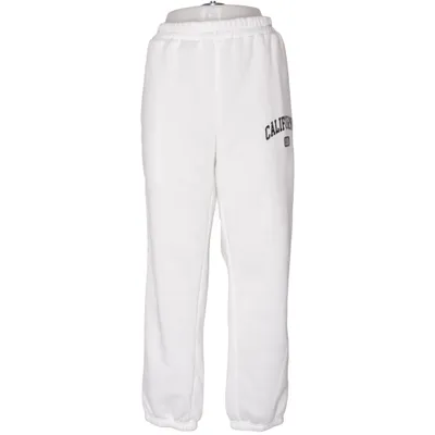 Sweatpants (White) from Fuzion Polyester