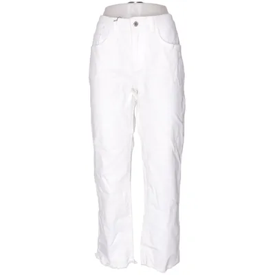 Jean (Blanc) de Denim Coton, Élasthane