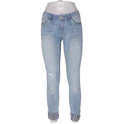 Spijkerbroek (Blauw, Meerkleurig) van Buena Vista Katoen, Elastaan, Polyester