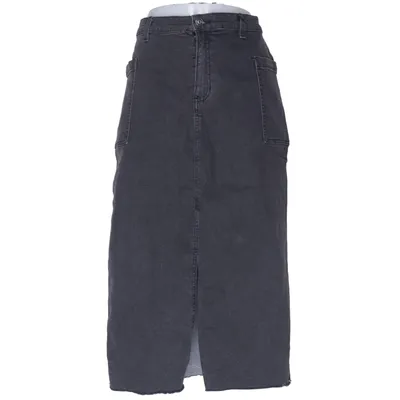 Jeanskjol (Grå) från Bonprix Bomull, Elastan