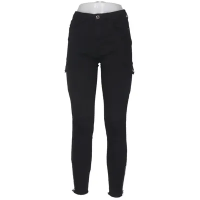 Cargo pants (Black) from Bershka_BSKGIRL Cotton, Elastane