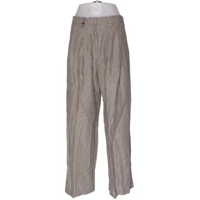 Bukser (Beige, Sort) fra Giacca Bomuld, Linned