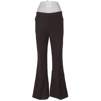 Kostuumbroek (Bruin) van Gina Tricot Elastaan, Gerecycled polyester, Viscose