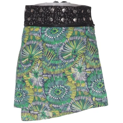 Wrap skirt (Green, Blue, Yellow) from ZAND Amsterdam