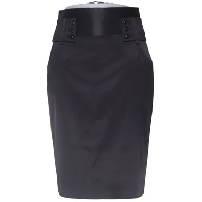 Kjol (Svart) från Mango Suit Elastan, Polyester, Viskos