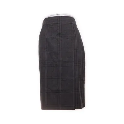 Nederdel (Grå, Flerfarvet) fra Uniqlo Elastan, Polyester, Viscose
