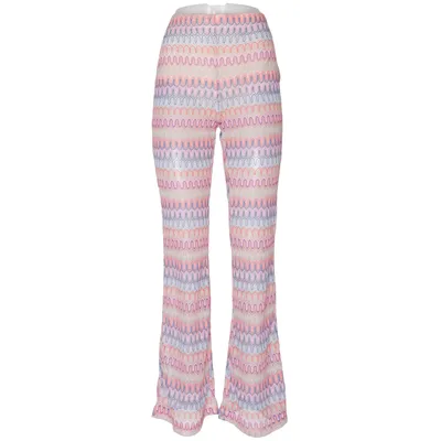 Broek (Roze, Meerkleurig) van Divided by H&M Polyester