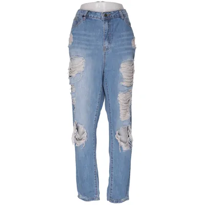Jeans (Blue) from Missguided Plus Cotton
