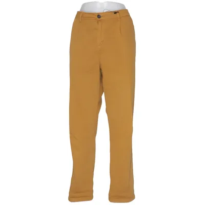 Chinos (Yellow) from Dana Cotton, Elastane