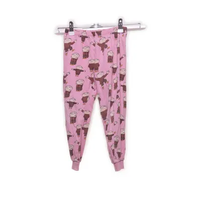 Pyjamasbyxor (Rosa, Brun, Vit) från Alfons Åberg Bomull