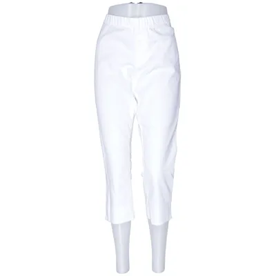 Trekvartsbyxor (Vit) från MyWear Woman Bomull, Elastan, Polyester