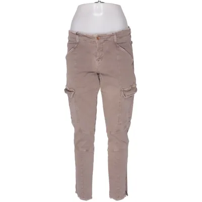Cargo broek (Beige) van Vintage Havana Katoen, Elastaan