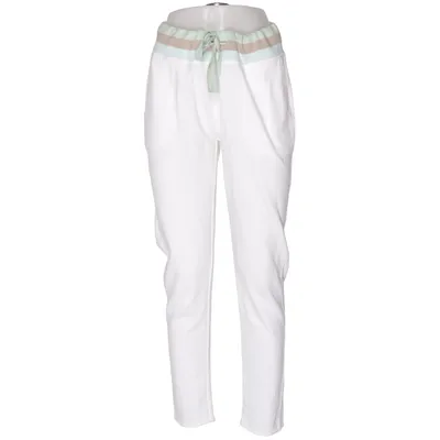 Pantalon de survêtement (Blanc) de Juvia Coton, Polyester
