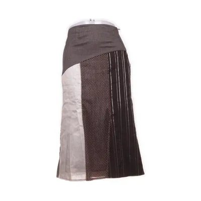 Kjol (Brun, Vit, Flerfärgad) från Z Biz Bomull, Elastan, Linne, Polyamid, Polyester, Viskos