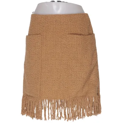 Skirt (Brown) from Pinko Acrylic, Cotton, Polyester