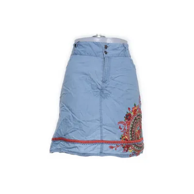 Jeanskjol (Blå, Flerfärgad) från Coline Bomull, Polyester