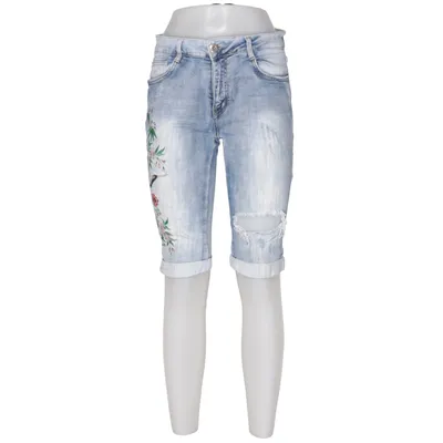 Short en jean (Bleu, Multicolore) de Newplay Jeans Coton, Élasthane