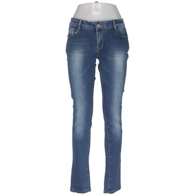 Jeans (Blå) från Karostar Bomull, Elastan, Polyester, Viskos