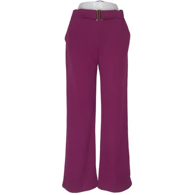Pantalon patte d'éléphant (Violet) de Cassis Élasthane, Polyester