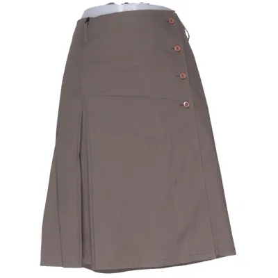 Wrap skirt (Brown) from Strenesse Blue Cotton, Elastane