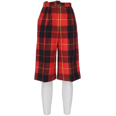 Dreiviertelhose (Rot, Schwarz, Gelb) von Gerard Darel