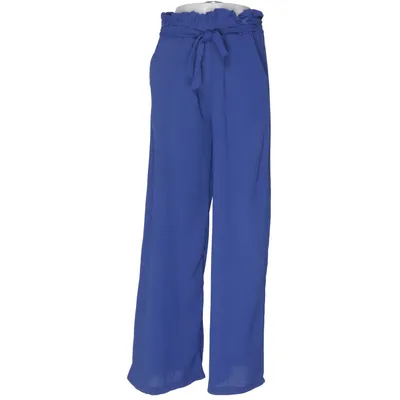 Palazzo broek (Blauw) van Edelweiss Elastaan, Polyester