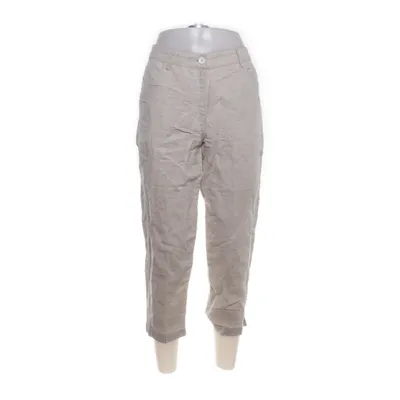 Trekvartsbyxor (Beige) från Fabindia Bomull, Linne