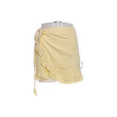 Wrap skirt (Yellow) from NLY One Linen, Viscose