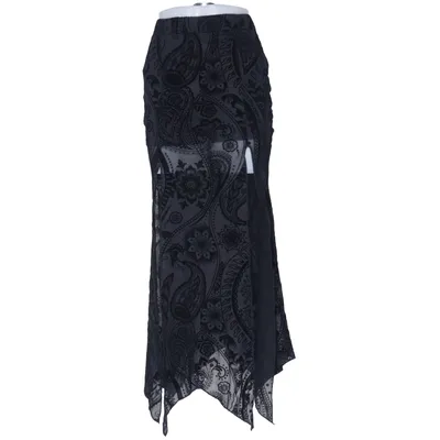 Långkjol (Svart) från Romwe Polyester