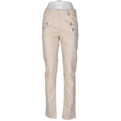 Broek (Beige) van Luizacco Elastaan, Polyamide, Viscose