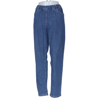 Mammajeans (Blå) från LauRie Elastan, Ekologisk bomull, Polyester