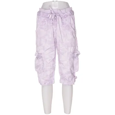 Three-quarter pants (Purple) from Dept Cotton, Cupro, Elastane