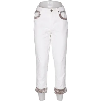 Jeans (Hvid, Brun, Flerfarvet) fra Angelo Marani Bomuld, Elastan