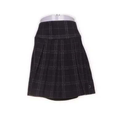 Kjol (Grå, Vit) från Number One Polyester, Viskos, Ull