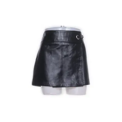 Omlottkjol (Svart) från Gipsy Polyester, Skinn