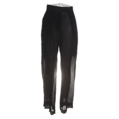 Palazzobukser (Sort) fra Victoria Beckham x Mango Bomuld, Polyester, Uld, Viscose