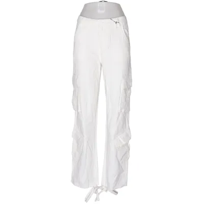 Pantalon cargo (Blanc) de Jeans Coton, Élasthane, Polyester, Viscose