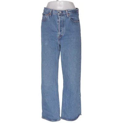 Jeans (Ribcage Straight) från Levi Strauss & Co Bomull, Elastan