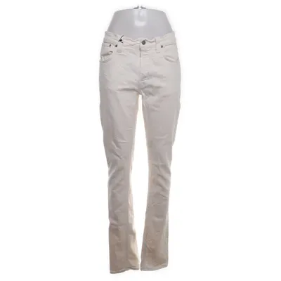 Spijkerbroek (Beige) van Nudie Jeans Organisch katoen, Elastaan