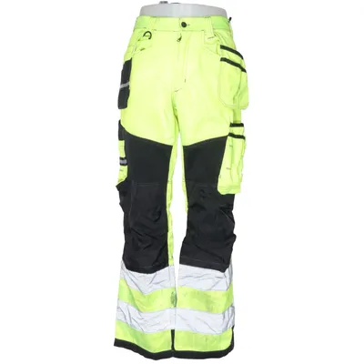 Pantalon de travail (Jaune, Noir, Argent) de Bluewear Coton, Polyester