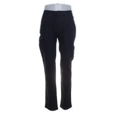 Broek (Blauw) van Dressmann Organisch katoen, Elastaan