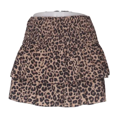 Skirt (Brown, Black) from Meet x Tiger Elastane, Polyester