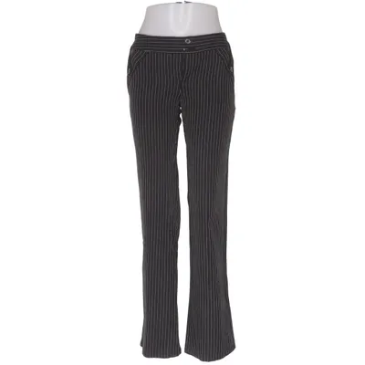 Kostuumbroek (Zwart, Wit) van Mango Polyester, Viscose