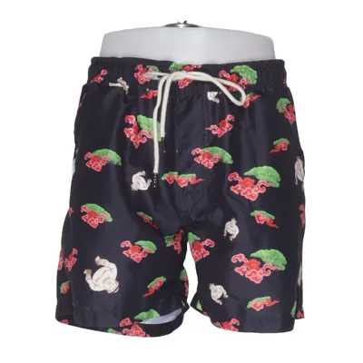 Zwemshort (Zwart, Meerkleurig) van Oas Polyester
