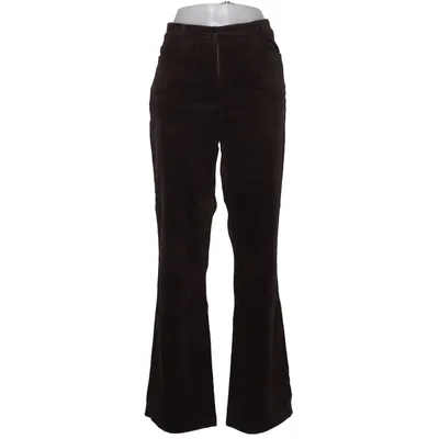 Corduroy pants (Brown) Cotton, Elastane